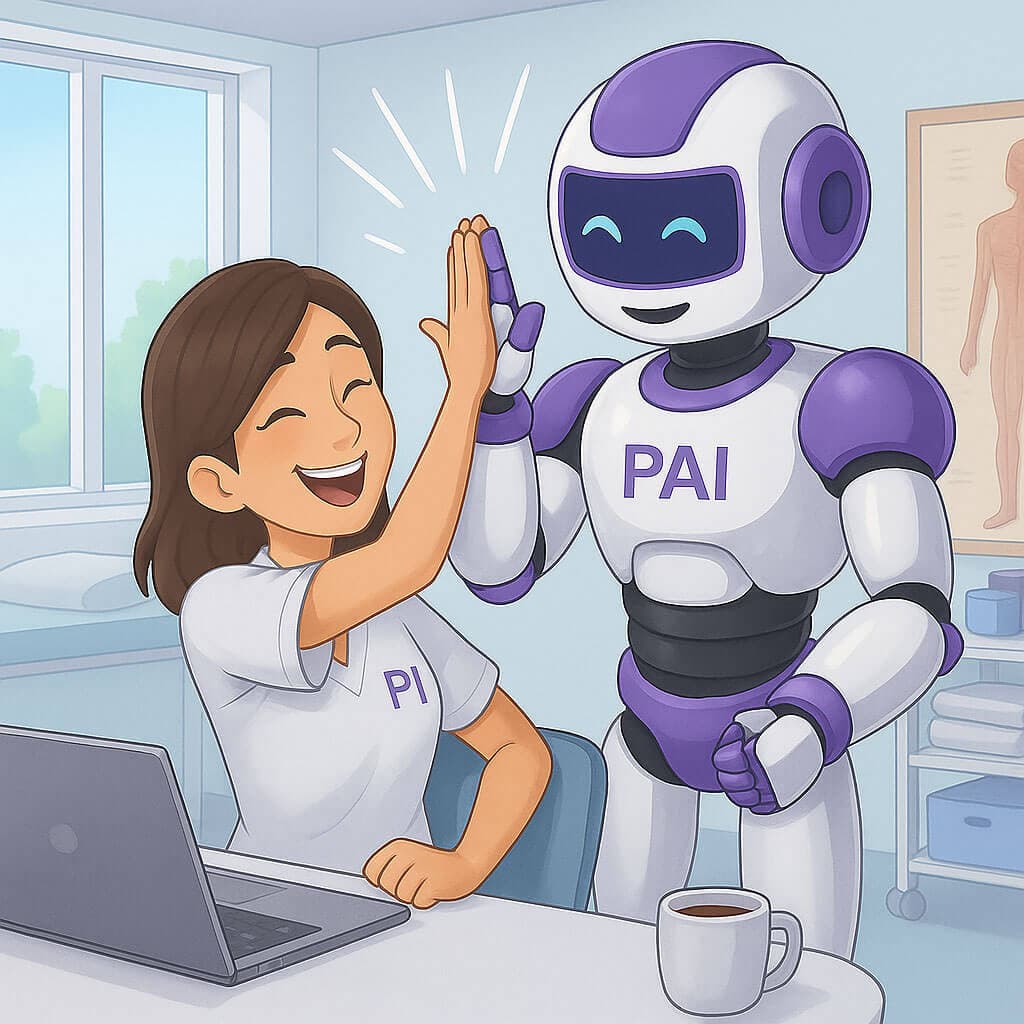 We built PAI to support physiotherapists, not replace them.